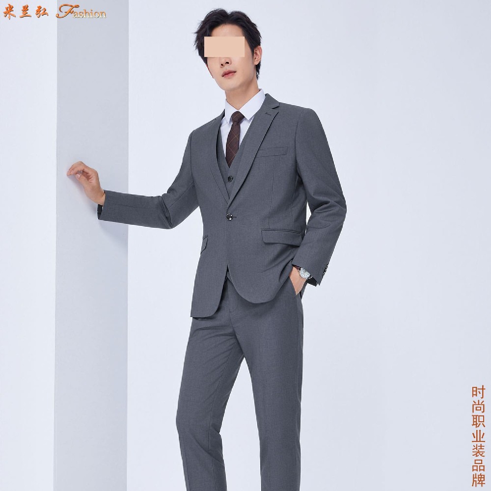 【山东职业装定制】教师/医生西服设计_透气吸汗_百家企业选择